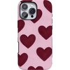 image:imageCasely iPhone 16 Pro Max Case  Whole Lotta Love  Plum Hearts  Bold Protective Design  MagSafe Compatible Design