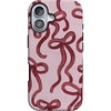 image:imageCasely iPhone 17 Case  Love Me Knot  Mauve Bow  Bold Protective Design  MagSafe Compatible Design