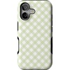 image:imageCasely iPhone 17 Case  Mint Lattice  Sunday Best  Bold Protective Design  Compatible with MagSafe