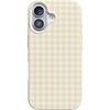 image:imageCasely iPhone 17 Case  Pastel Picnic  Yellow Gingham  Compatible with MagSafe  Classic Ultra Thin Design