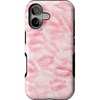 image:imageCasely iPhone 17 Case  Sealed with a Kiss  Pink Lipstick  Bold Protective Design  Compatible with MagSafe