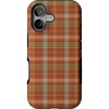 image:imageCasely iPhone 17 Case  Spiced Chai  Fall Plaid  Bold Protective Design  MagSafe Compatible Design