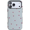 image:imageCasely iPhone 17 Pro Max Case  Love Lines  Blue Stripes  Bold Protective Design  MagSafe Compatible Design