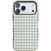 image:imageCasely iPhone 17 Pro Max Case  Pastel Picnic  Blue amp Green Gingham  Bold Protective Design  Compatible with MagSafe