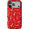 image:imageCasely iPhone 17 Pro Max Case  Peppermint Kiss  Candy Cane  Bold Protective Design  MagSafe Compatible Design