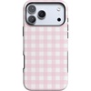 image:imageCasely iPhone 17 Pro Max Case  Pink Plaid  Sunday Best  Bold Protective Design  Compatible with MagSafe