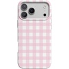image:imageCasely iPhone 17 Pro Max Case  Sunday Best  Pink Plaid  Compatible with MagSafe  Classic Ultra Slim Design