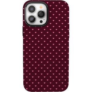 image:imageCasely iPhone 13 Pro Max Case  Heart Noir  Tiny Hearts  Bold Protective Design  MagSafe Compatible Design