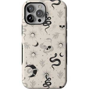 image:imageCasely iPhone 13 Pro Max Case  No Further Explanation  Snakes amp Skulls  Bold Protective Design  Compatible with MagSafe