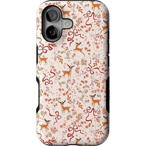 image:imageCasely iPhone 16 Case  Dashing Through the Snow  Enchanted Forest  Bold Protective Design  MagSafe Compatible Design