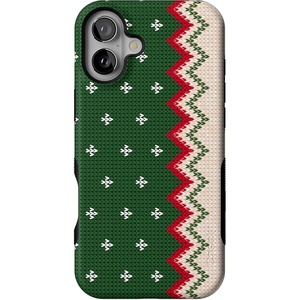 image:imageCasely iPhone 16 Case  Grandpas Sweater  Holiday Knit  Bold Protective Design  MagSafe Compatible Design