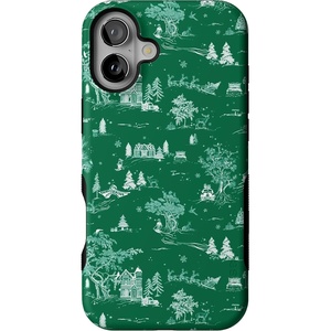 image:imageCasely iPhone 16 Case  Home for The Holidays  Mountain Town  Bold Protective Design  MagSafe Compatible Design