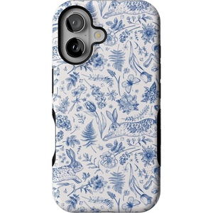 image:imageCasely iPhone 16 Case  Hop amp Bloom  Bunny Toile  Bold Protective Design  Compatible with MagSafe