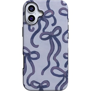 image:imageCasely iPhone 16 Case  Love Me Knot  Blue Bow  Bold Protective Design  MagSafe Compatible Design