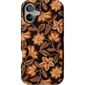image:imageCasely iPhone 16 Case  Maple Flowers  Floral Foliage  Bold Protective Design  MagSafe Compatible Design