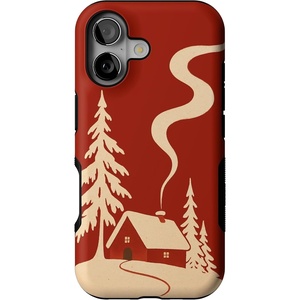 image:imageCasely iPhone 16 Case  Snowed in  Cozy Winter  Bold Protective Design  MagSafe Compatible Design