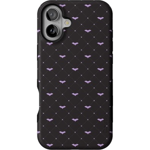 image:imageCasely iPhone 16 Case  Such a Battie  Purple Bats  Bold Protective Design  MagSafe Compatible Design