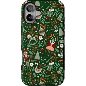 image:imageCasely iPhone 16 Case  Sugar Plum Fairy  Winter Wonderland  Bold Protective Design  MagSafe Compatible Design