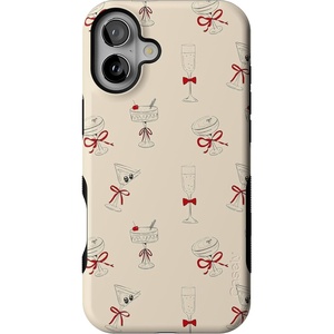 image:imageCasely iPhone 16 Case  Tini  Kitty and Vibe Holiday  Bold Protective Design  MagSafe Compatible Design
