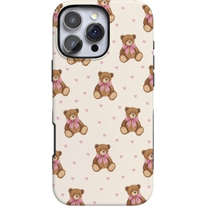 image:imageCasely iPhone 16 Pro Max Case  Cuddle Up  Teddy Bear  Bold Protective Design  MagSafe Compatible Design