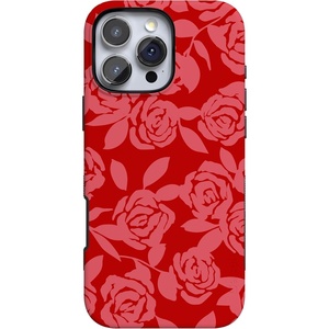image:imageCasely iPhone 16 Pro Max Case  Final Rose  Red amp Pink Floral  Bold Protective Design  MagSafe Compatible Design