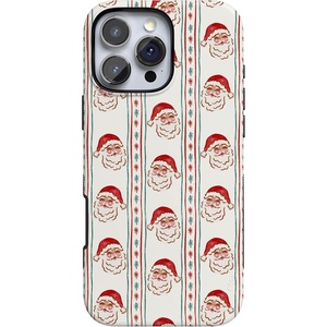 image:imageCasely iPhone 16 Pro Max Case  Jolly St Nick  Retro Claus  Bold Protective Design  MagSafe Compatible Design