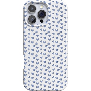 image:imageCasely iPhone 16 Pro Max Case  Lovebug  Blue Hearts  Compatible with MagSafe  Classic Ultra Slim Design