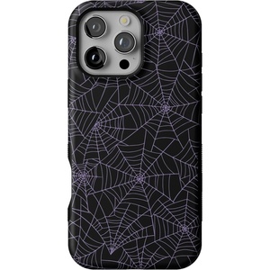 image:imageCasely iPhone 16 Pro Max Case  Midnight Web  Spider Web  Bold Protective Design  Compatible with MagSafe