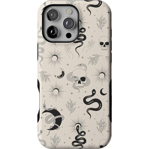 image:imageCasely iPhone 16 Pro Max Case  No Further Explanation  Snakes amp Skulls  Bold Protective Design  Compatible with MagSafe