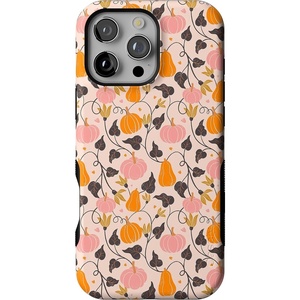 image:imageCasely iPhone 16 Pro Max Case  Pumpkin Princess  Harvest Vines  Bold Protective Design  MagSafe Compatible Design