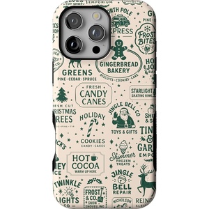 image:imageCasely iPhone 16 Pro Max Case  Santas Stamps  Holiday Market  Bold Protective Design  MagSafe Compatible Design