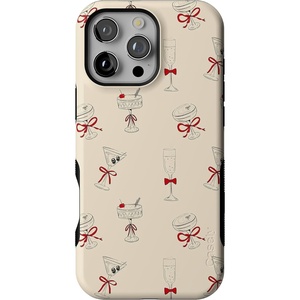 image:imageCasely iPhone 16 Pro Max Case  Tini  Kitty and Vibe Holiday  Bold Protective Design  MagSafe Compatible Design