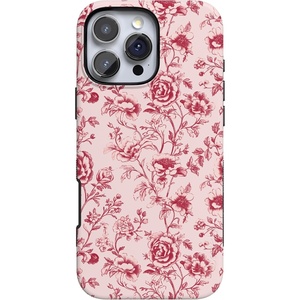 image:imageCasely iPhone 16 Pro Max Case  Vintage Belle  Floral Toile  Bold Protective Design  MagSafe Compatible Design