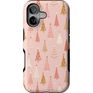 image:imageCasely iPhone 17 Case  Bubblegum Forest  Christmas Tree  Bold Protective Design  MagSafe Compatible Design