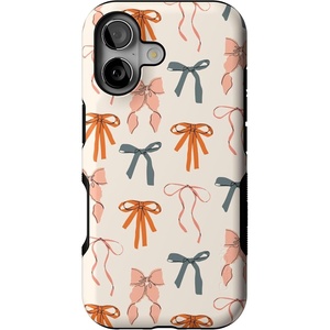 image:imageCasely iPhone 17 Case  Gourdy Girlie  Harvest Bows  Bold Protective Design  MagSafe Compatible Design