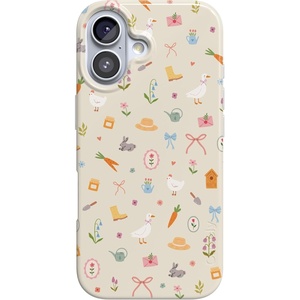 image:imageCasely iPhone 17 Case  Hoppy Garden  Spring Things  Compatible with MagSafe  Classic Ultra Thin Design