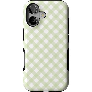image:imageCasely iPhone 17 Case  Mint Lattice  Sunday Best  Bold Protective Design  Compatible with MagSafe