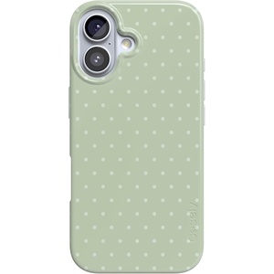 image:imageCasely iPhone 17 Case  On the Dot  Green Polka Dot  Compatible with MagSafe  Classic Ultra Thin Design