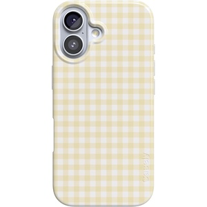 image:imageCasely iPhone 17 Case  Pastel Picnic  Yellow Gingham  Compatible with MagSafe  Classic Ultra Thin Design