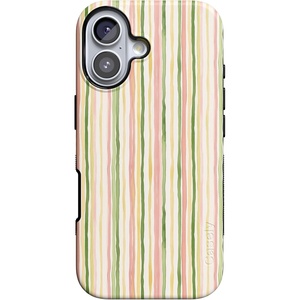 image:imageCasely iPhone 17 Case  Sweet Stripes  Rainbow Pastel  Bold Protective Design  Compatible with MagSafe