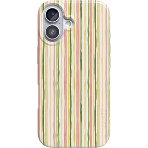 image:imageCasely iPhone 17 Case  Sweet Stripes  Rainbow Pastel  Compatible with MagSafe  Classic Ultra Thin Design