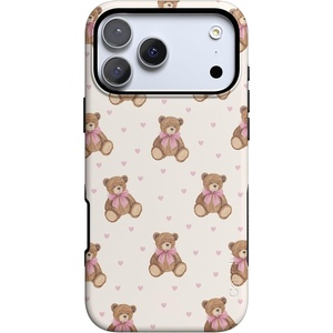 image:imageCasely iPhone 17 Pro Max Case  Cuddle Up  Teddy Bear  Bold Protective Design  MagSafe Compatible Design