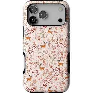 image:imageCasely iPhone 17 Pro Max Case  Dashing Through the Snow  Enchanted Forest  Bold Protective Design  MagSafe Compatible Design