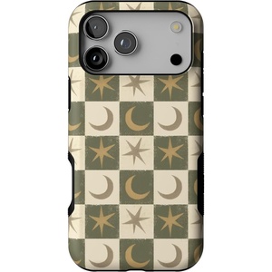 image:imageCasely iPhone 17 Pro Max Case  Mystic Moonstar  Green Celestial  Bold Protective Design  MagSafe Compatible Design
