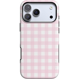 image:imageCasely iPhone 17 Pro Max Case  Pink Plaid  Sunday Best  Bold Protective Design  Compatible with MagSafe