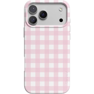 image:imageCasely iPhone 17 Pro Max Case  Sunday Best  Pink Plaid  Compatible with MagSafe  Classic Ultra Slim Design