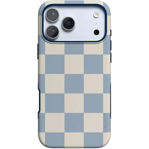 image:imageCasely iPhone 17 Pro Max Case  Van Gogh  Vincents Admired Garden  Bold Protective Design  Compatible with MagSafeFit Check  Light Blue Checkerboard