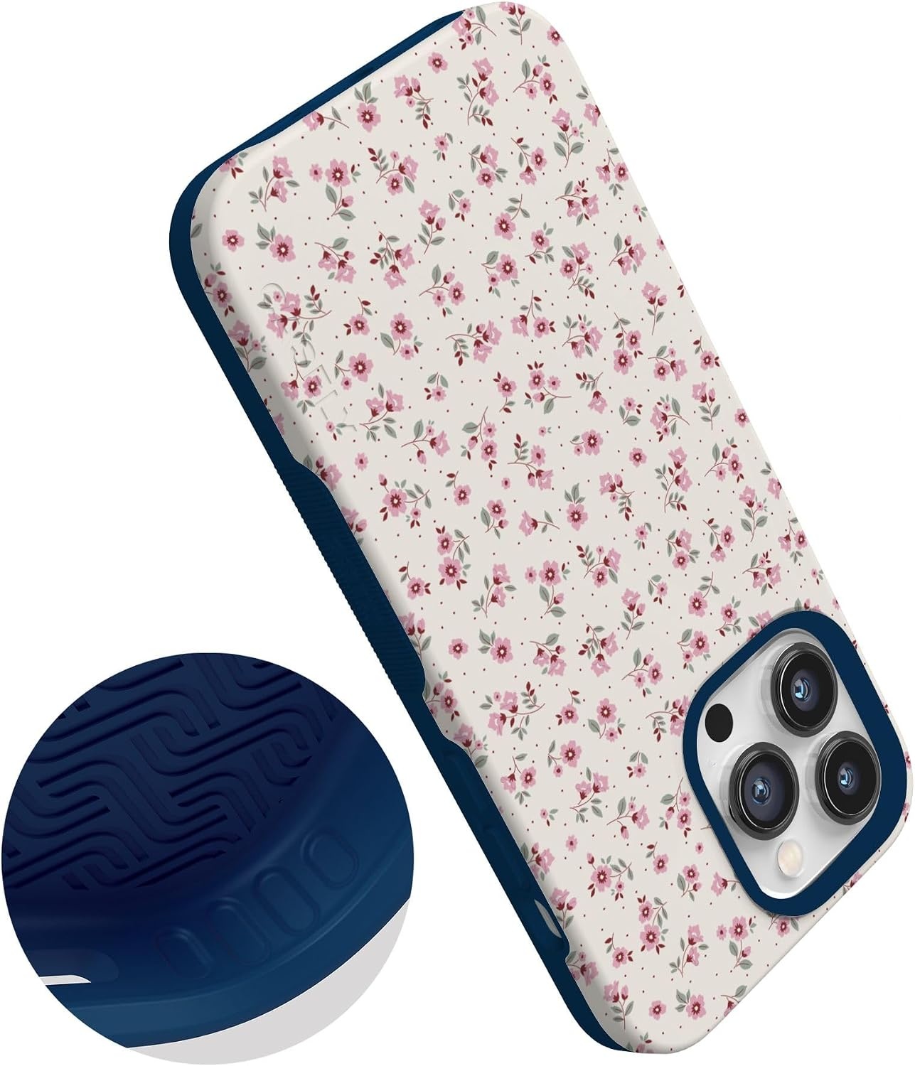 image:imageCasely iPhone 14 Pro Case  Cottage Charm  Cottagecore  Bold Protective Design  Compatible with MagSafe