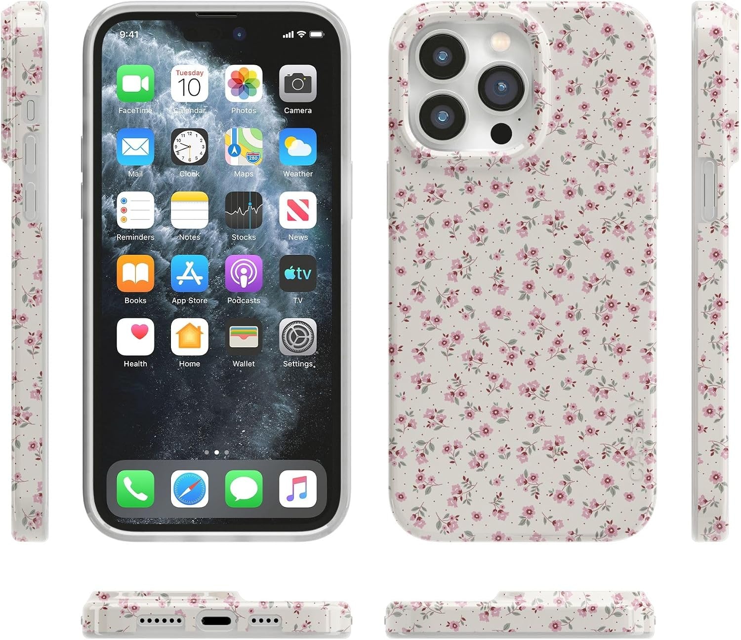 image:imageCasely iPhone 14 Pro Case  Cottage Charm  Cottagecore  Compatible with MagSafe  Classic Ultra Thin Design