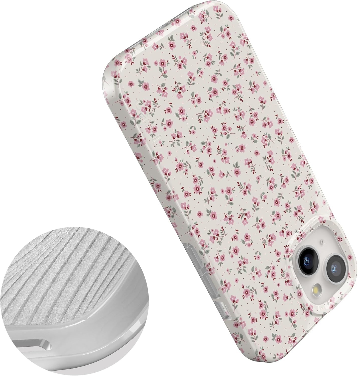 image:imageCasely iPhone 15 Plus Case  Cottage Charm  Cottagecore  Compatible with MagSafe  Classic Ultra Slim Design